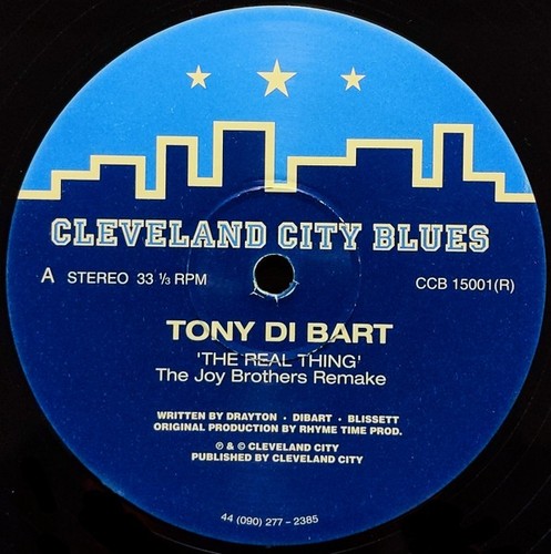Tony bart the real thing - tony, di