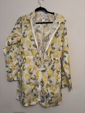 George Asda Lemon Print Raincoat