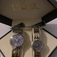 Larex Quartz Watches, His And Hers
