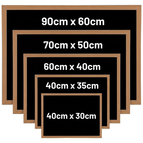Blackboard wooden chalk board - blackboard,