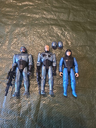 Robocop figures one with - robocop, x3