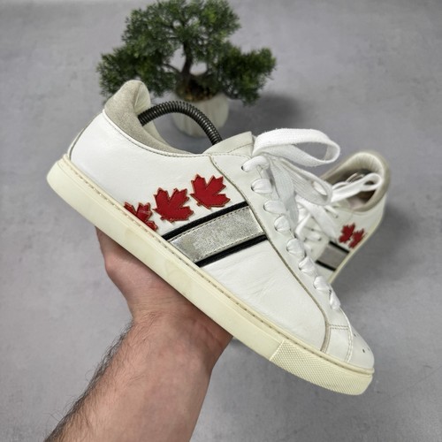 Dsquared2 white leather - dsquared2,