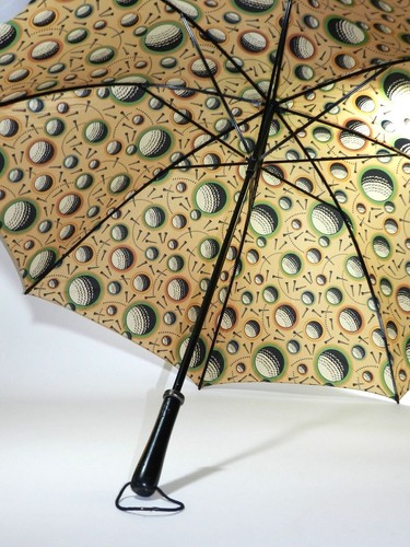 Novelty umbrella golf - golf, balls