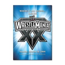 WWE WrestleMania 20 Poster |