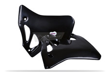 Honda Radiator Scoops CR 125 1995 - 1997 CR 250 95 - 1996 BLACK MOTOCROSS