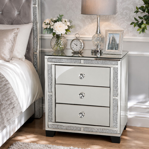 Valencia mirrored chester - mirrored,
