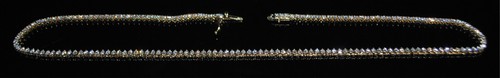18ct gold diamond tennis - 18ct, "&