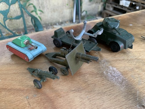 Vintage military diecast - military, toys