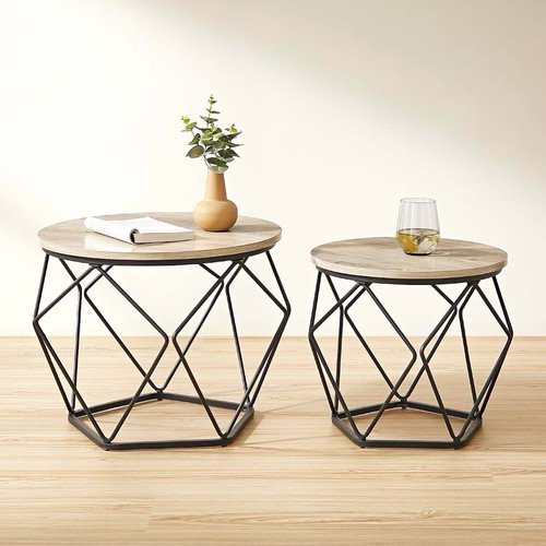 2pc round coffee - 2pc, set