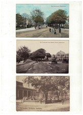 3 Postcards of The Promenade Cheltenham The Fountain From Queens Hotel