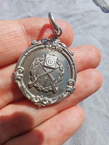 Vintage sterling silver - silver, fob