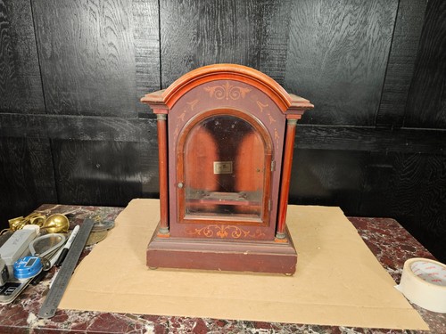 Large antique bracket clock - antique,
