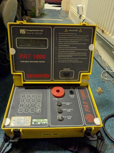 Pat tester seaward 1000s - seaward,