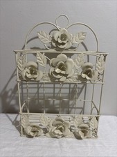 Vintage Wire Shabby Chic Shelf