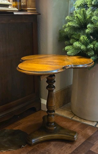 Antique wooden mahogany butler - antique,