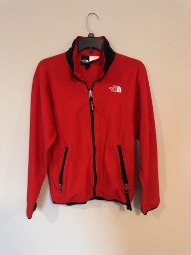 Red north face size - , medium