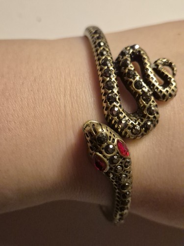 Vintage snake bangle - vintage,