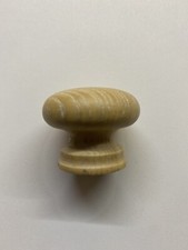limed Oak solid Hardwood Knobs