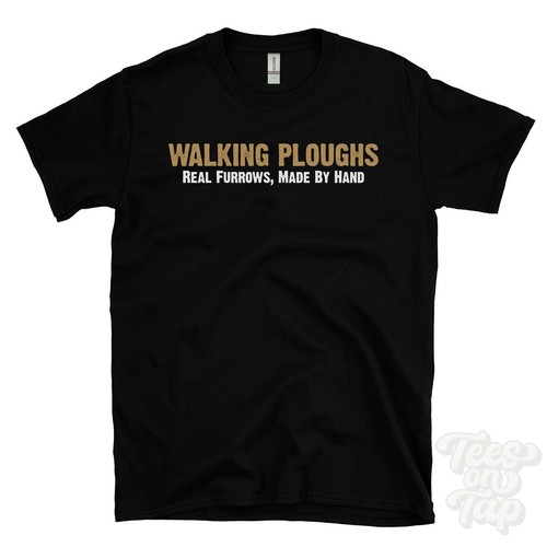 Walking ploughs real - ploughs, furrows