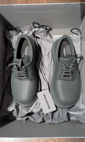 Balenciaga steroid derby shoes - steroid,
