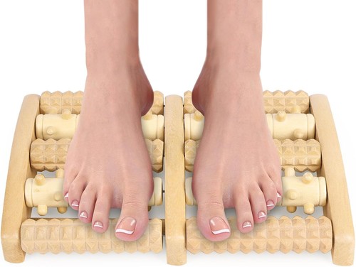 Foot massager roller - roller,, wooden