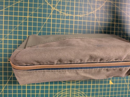 Green leather suede - leather, pencil