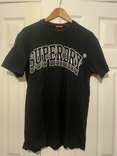 Superdry men black varsity - superdry, men’s