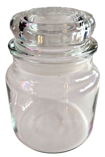 Yankee candle glass jar - candle,