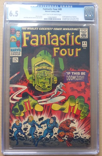 Fantastic four cgc graded - four, #49,