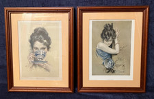2 x Harrison Fisher Framed