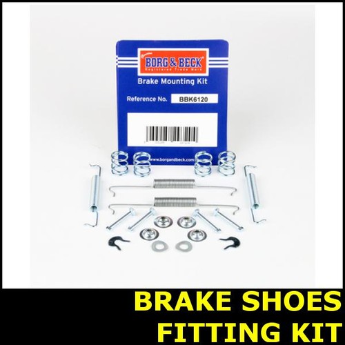 Brake shoes fitting kit front - fitting,