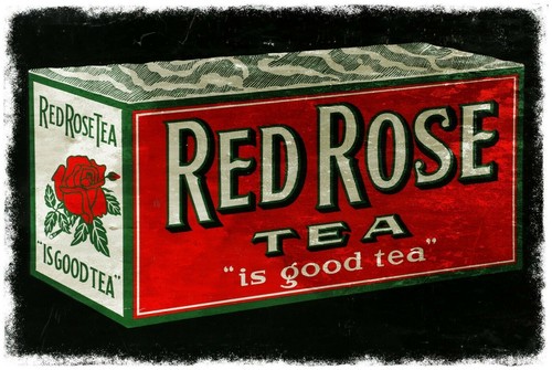 Red rose tea advert - rose,