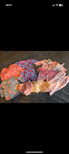 Girls months 9pc bundle - 3-6,