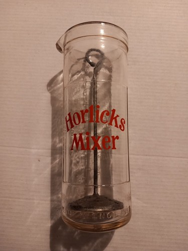 Horlicks glass mixer jug - horlicks,
