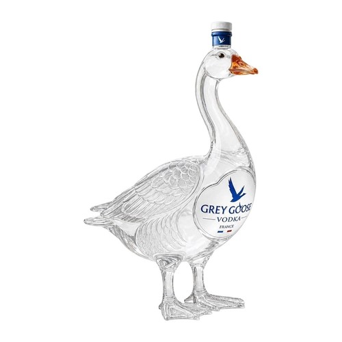 Grey goose vodka - grey, sculpted