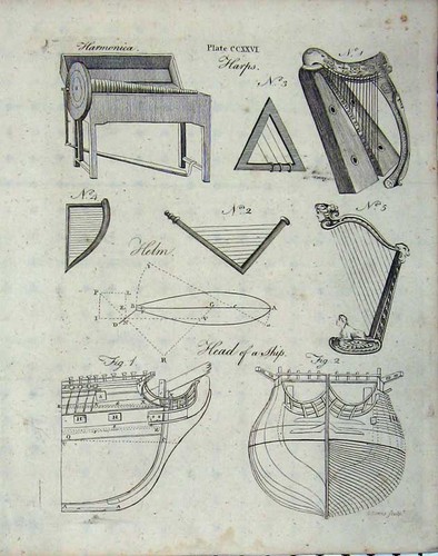 Original old antique - antique, print