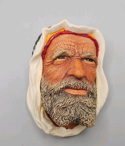 Bossons chalkware head - chalkware, '