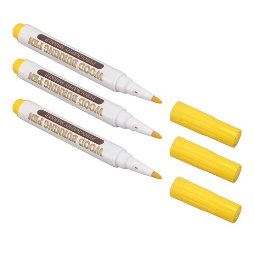 Wood burning marker pen scorch - wood,