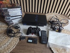 Sony Playstation 2 Ps2 SCPH-30003 R  With Controller, Remote & 15 Games