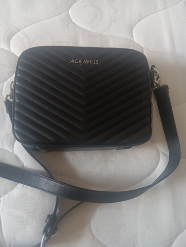 Jack wills black shoulder bag - jack,