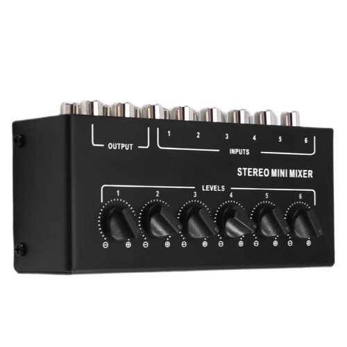 Stereo channel passive mixer - stereo,