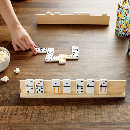 Packs domino tray wooden - packs,