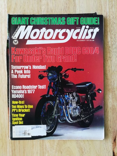 Motorcyclist december 1976 - december,