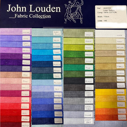 100 cotton fabric john louden - 100%,