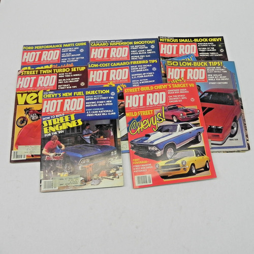 1981 hot rod magazine - hot, lot