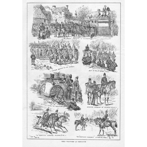 Military the rifle volunteers - rifle,