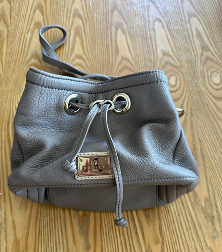 Radley small grey pebbled - small,