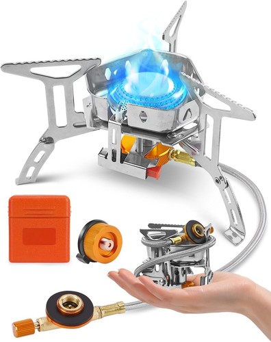 Portable camping gas stove - gas,