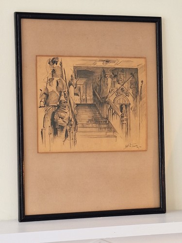 Antique scottish drawing - antique,