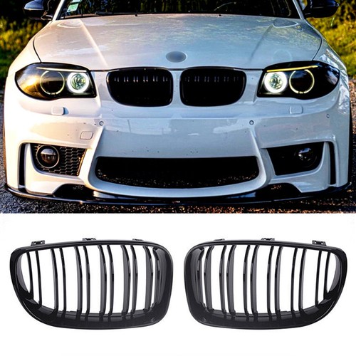 Gloss black dual slat kidney - gloss,
